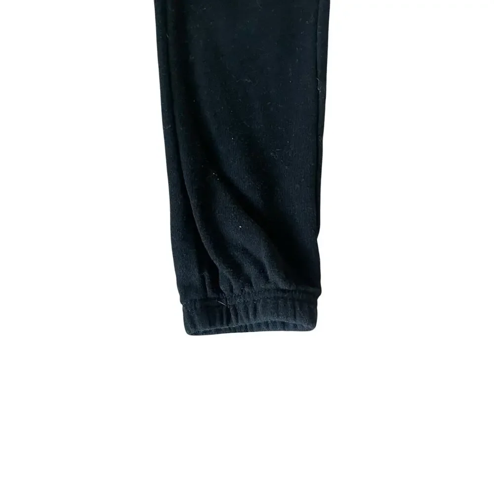 Pekkle Boys Black Pull-On Activewear Athletic Jogger Sweatpants Youth Size 6